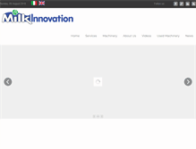 Tablet Screenshot of milkinnovation.it